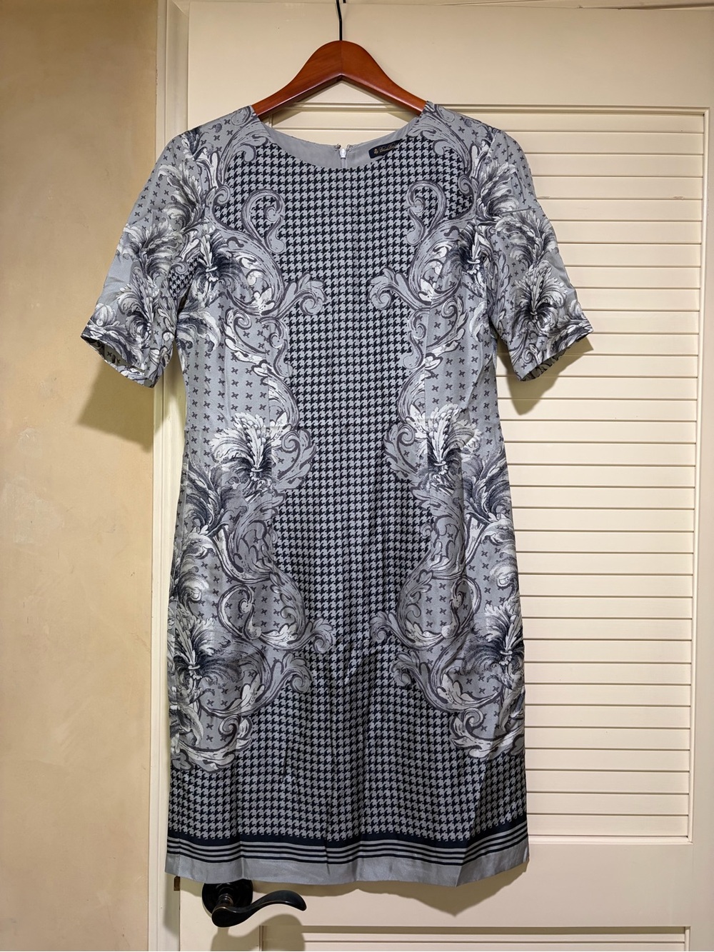 Brooks Brothers silk sheath dress